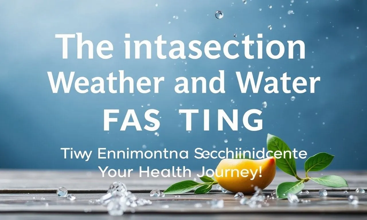 The Intersection of Weather and Water Fasting: How Environmental Factors Influence Your Health Journey The Intersection of Weather and Water Fasting: How Environmental Factors Influence Your Health Journey