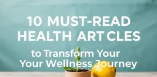 10 Must-Read Health Articles to Transform Your Wellness Journey 10 Must-Read Health Articles to Transform Your Wellness Journey