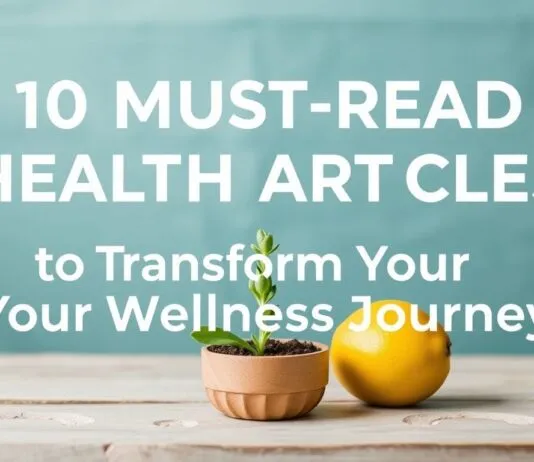 10 Must-Read Health Articles to Transform Your Wellness Journey 10 Must-Read Health Articles to Transform Your Wellness Journey