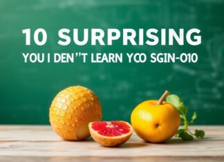 10 Surprising Health Facts You Didn’t Learn in School 10 Surprising Health Facts You Didn't Learn in School