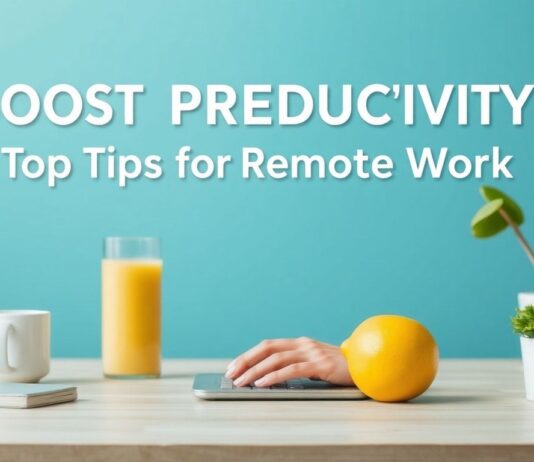 Boost Productivity: Top Tips for Remote Work Success Boost Productivity: Top Tips for Remote Work Success