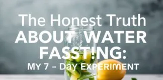 The Honest Truth About Water Fasting: My 7-Day Experiment The Honest Truth About Water Fasting: My 7-Day Experiment